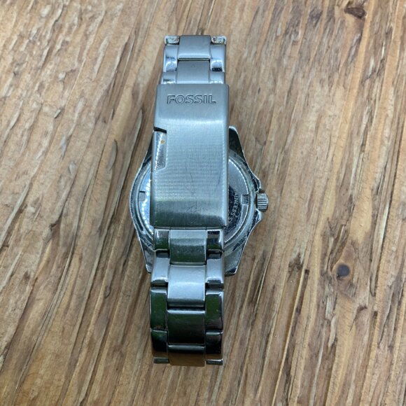 Fossil ES2879 Woman Silver Stainless Steel Analog Dial Quartz Watch - Picture 2 of 5